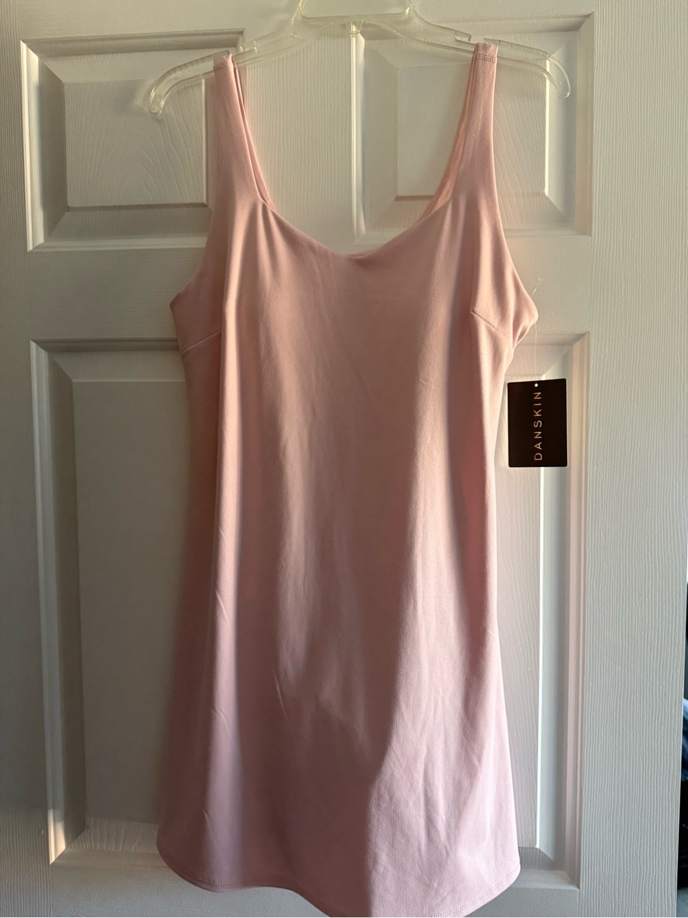 Danskin Soft Pink Slip active dress